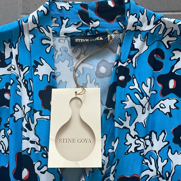 Stine Goya Reflection midi dress in Cosmos - Picture 5 of 15